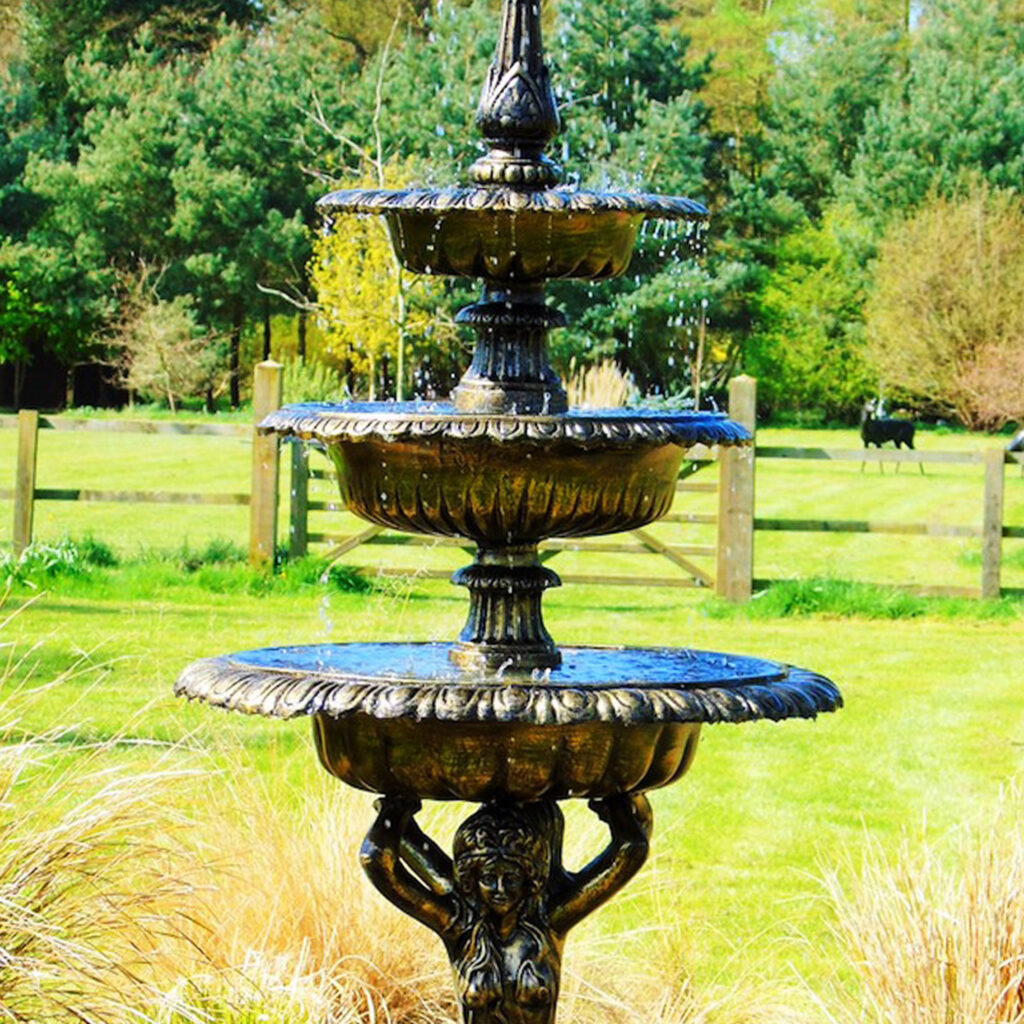 Mermaid 4-Tier Fountain - Garden Wonders UK